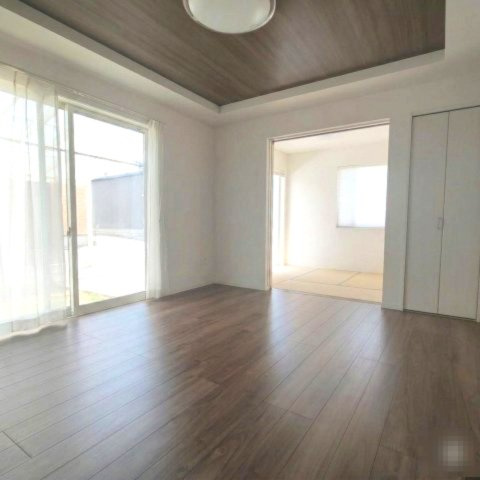 中古戸建　清水公園東の居間・リビング