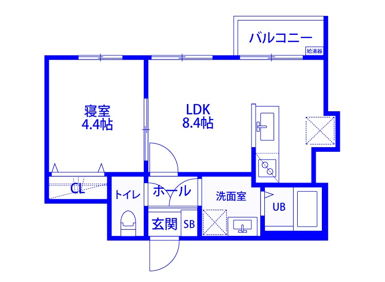 COCO川越の間取り