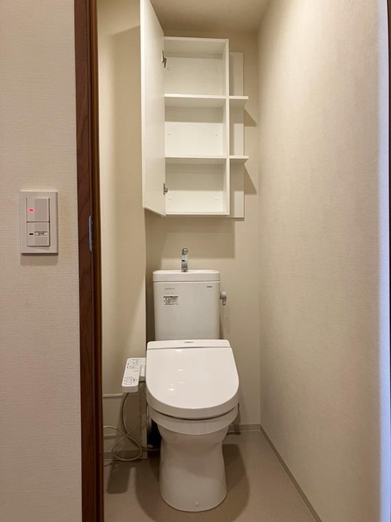 ザ・パークハウス南浦和ガーデンのトイレ|シンプルで使いやすいトイレです
