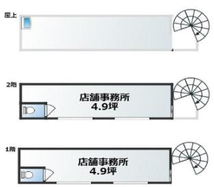 【間取り】 | 友田町新築テナントビル