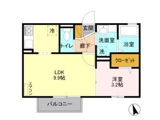 ロンサールの間取り