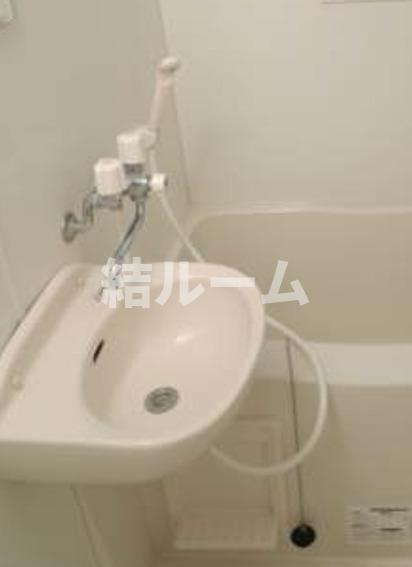 板橋区中板橋の賃貸マンションの洗面所