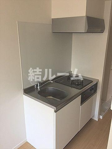 江戸川区松島４丁目のアパートのキッチン