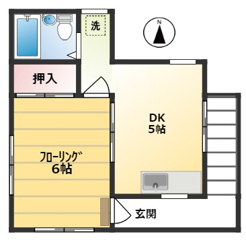 コーポOSAKIの画像