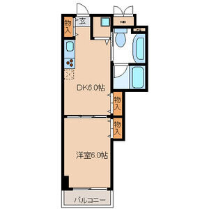 エスペランサ御影Ⅱの間取り