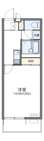 レオネクストサンハイムかわなかの間取り