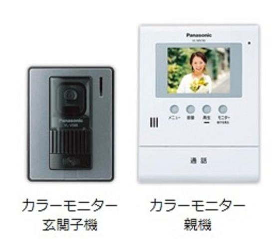 仮称）草加市花栗マンション新築工事の内装|カメラ付インターホン（イメージ）