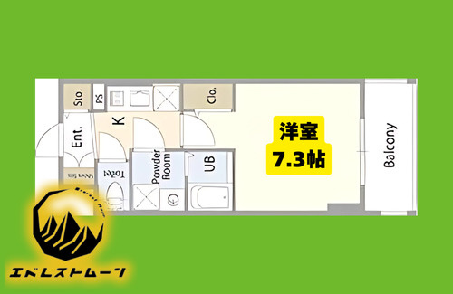 エスリード大須アヴェニューの間取り
