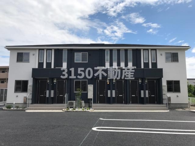 岐阜市芋島Ｆ様新築アパートＢ棟の駐車場|同型タイプ