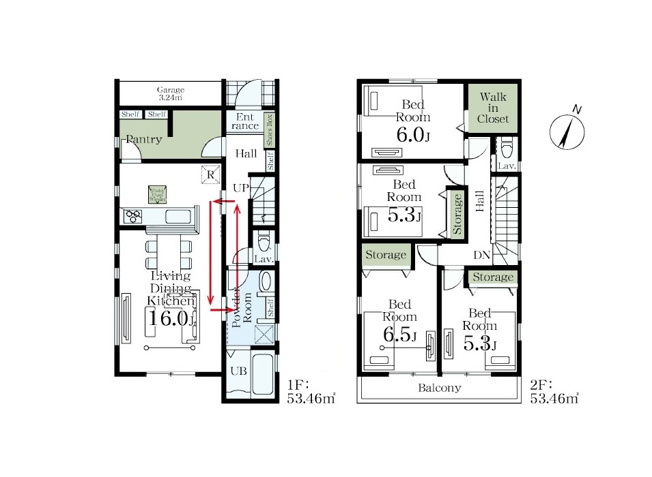 【土地図】 | 志木市中宗岡1丁目　建築条件無売地　全26区画　(丸井志木店) | 7号地