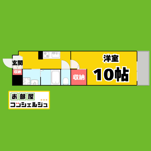 シャルマンの間取り