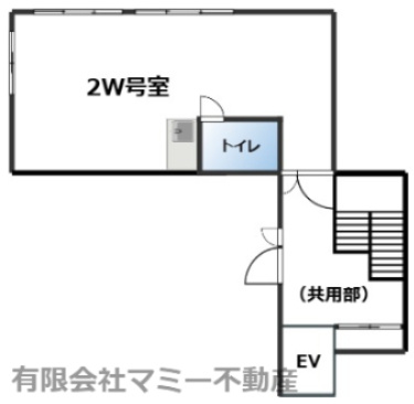 【間取り】 | 津市万町店舗事務所
