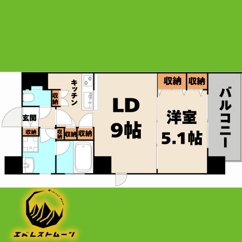 グランデュール東桜の間取り