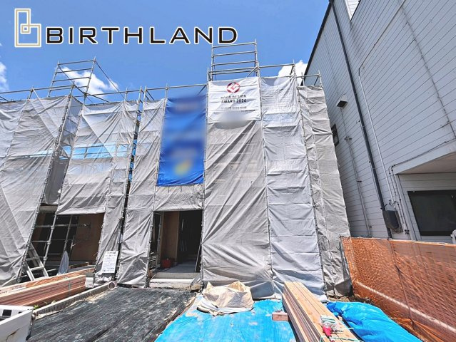 新築戸建・新築建売　郡山市小原田三丁目　小原田小・小原田中の外観|2026年9月中旬完成予定です！同社完成物件ご内覧可能です♪