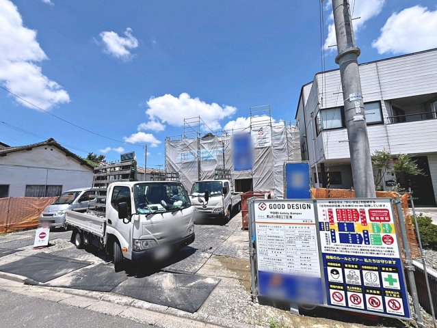 新築戸建・新築建売　郡山市小原田三丁目　小原田小・小原田中の外観