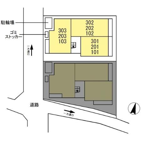 メゾン如庵の区画図