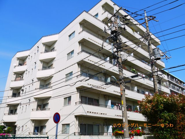 【外観】 | 常盤台グリーンハイツ | モダンでスタイリッシュな印象を与えるグレーを基調とした外観。