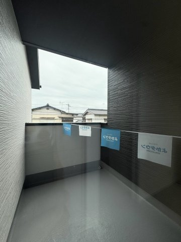 Adoble+ーアドブル＋小倉南区東貫2丁目1期　【小倉南区　新築戸建て】のバルコニー