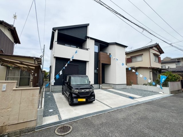 Adoble+ーアドブル＋小倉南区東貫2丁目1期　【小倉南区　新築戸建て】の前面道路含む現地写真