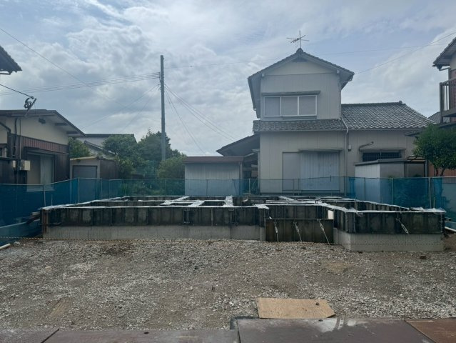 Adoble+ーアドブル＋小倉南区東貫2丁目1期　【小倉南区　新築戸建て】の外観|現地撮影　2,026，6，6　Adoble+ーアドブル＋小倉南区東貫2丁目1期　【小倉南区　新築戸建て】