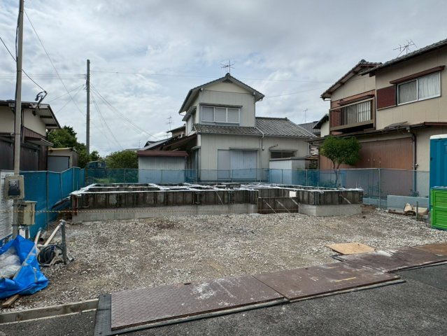 Adoble+ーアドブル＋小倉南区東貫2丁目1期　【小倉南区　新築戸建て】の外観|現地撮影　2,026，6，6　Adoble+ーアドブル＋小倉南区東貫2丁目1期　【小倉南区　新築戸建て】