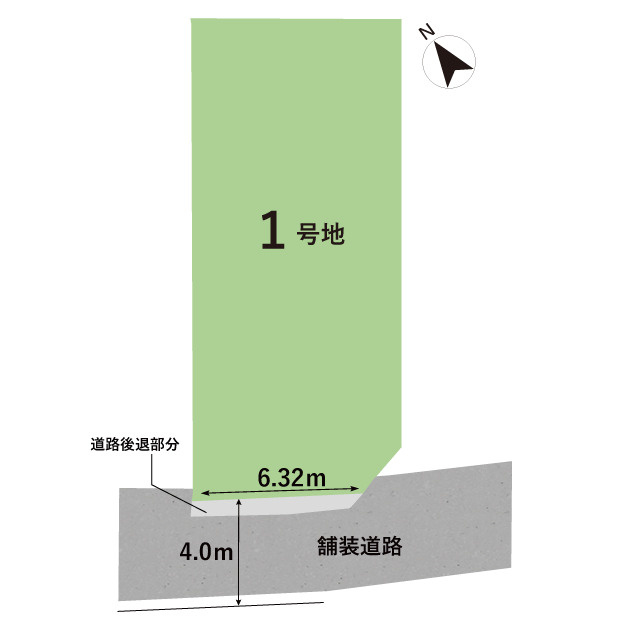 草津市川原3丁目1期　新築戸建の区画図