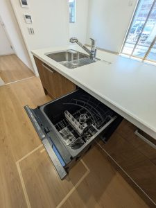 草津市草津4丁目1期　新築戸建のキッチン