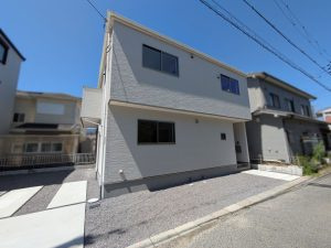 草津市草津4丁目1期　新築戸建の外観