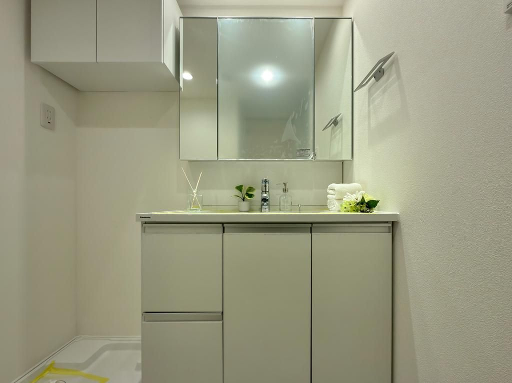東大和市立野３丁目の中古マンションの独立洗面台