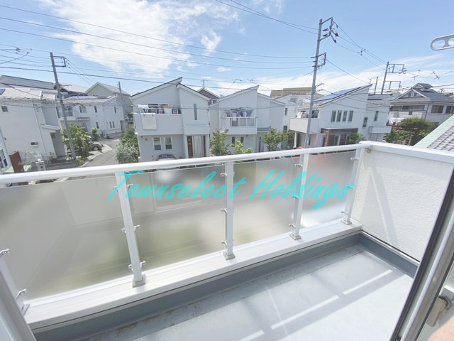 藤沢市鵠沼桜が岡１丁目の一戸建てのバルコニー