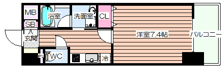 【間取り】 | セレッソコート新大阪