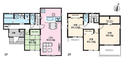 平塚市千須谷　新築戸建　全２棟2号棟