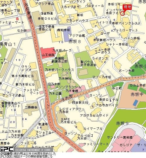 【地図】 | インペリアル赤坂フォーラム