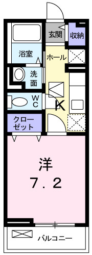 プラシードの間取り