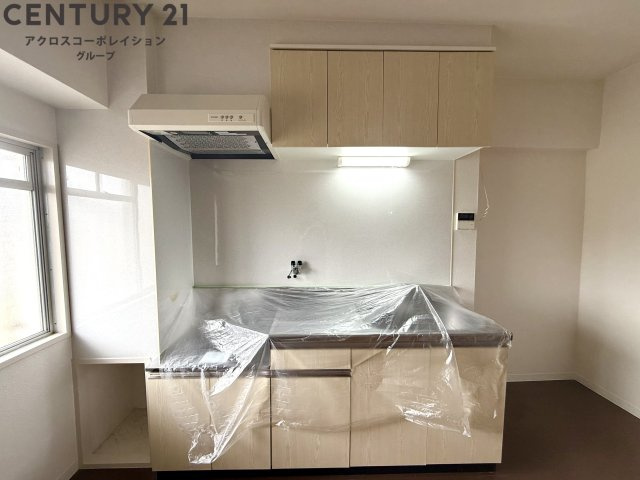 ガスコンロ設置可能