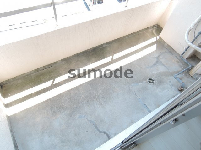 マンション緑町のバルコニー