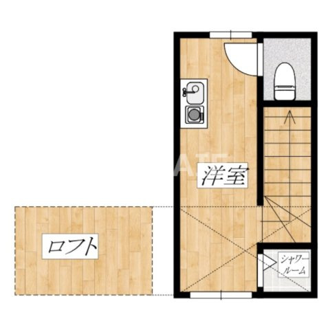 TOKYOβ浮間舟渡1の間取り|間取りです☆