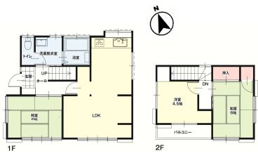 小山市羽川の間取り