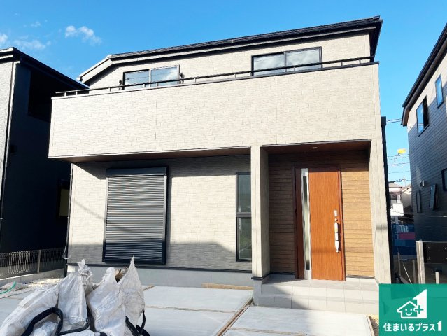 神戸市西区竜が岡　第8期　新築一戸建ての外観|周辺は落ち着いた街並みの住宅地！子育てがしやすい住環境です！まだ未完成ですが、現地でしかわからない事もございます。是非一度ご覧ください。
