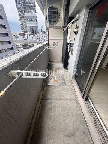 エクシード弁天Ⅴのバルコニー