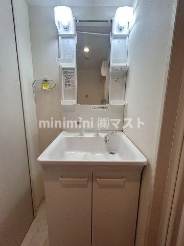 エクシード弁天Ⅴの洗面所