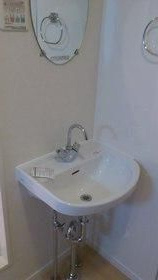 クロストーン町屋の洗面所