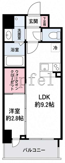 【間取り】 | セレニテ谷町四丁目アリエ