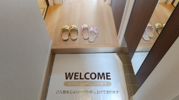 セキュレア須屋　I棟の玄関