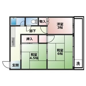 【間取り】 | オレンジマンション