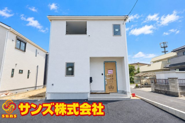 郡山市横塚6丁目　　　１号棟　　芳賀小学校、郡山第４中学区の外観|東側から見た外観
