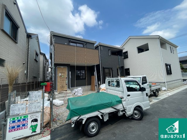 八尾市福万寺町　第8期　新築一戸建ての外観|現在建築中！落ち着いた街並みで新生活を始めることが出来そう！周辺の物件も併せてご紹介させて頂きます！