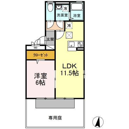 ビィーブルボナールの間取り