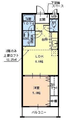 【間取り】 | フローラ河内長野