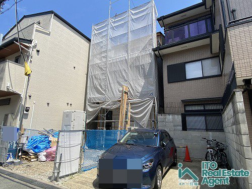 上京区 中社町 新築戸建の外観